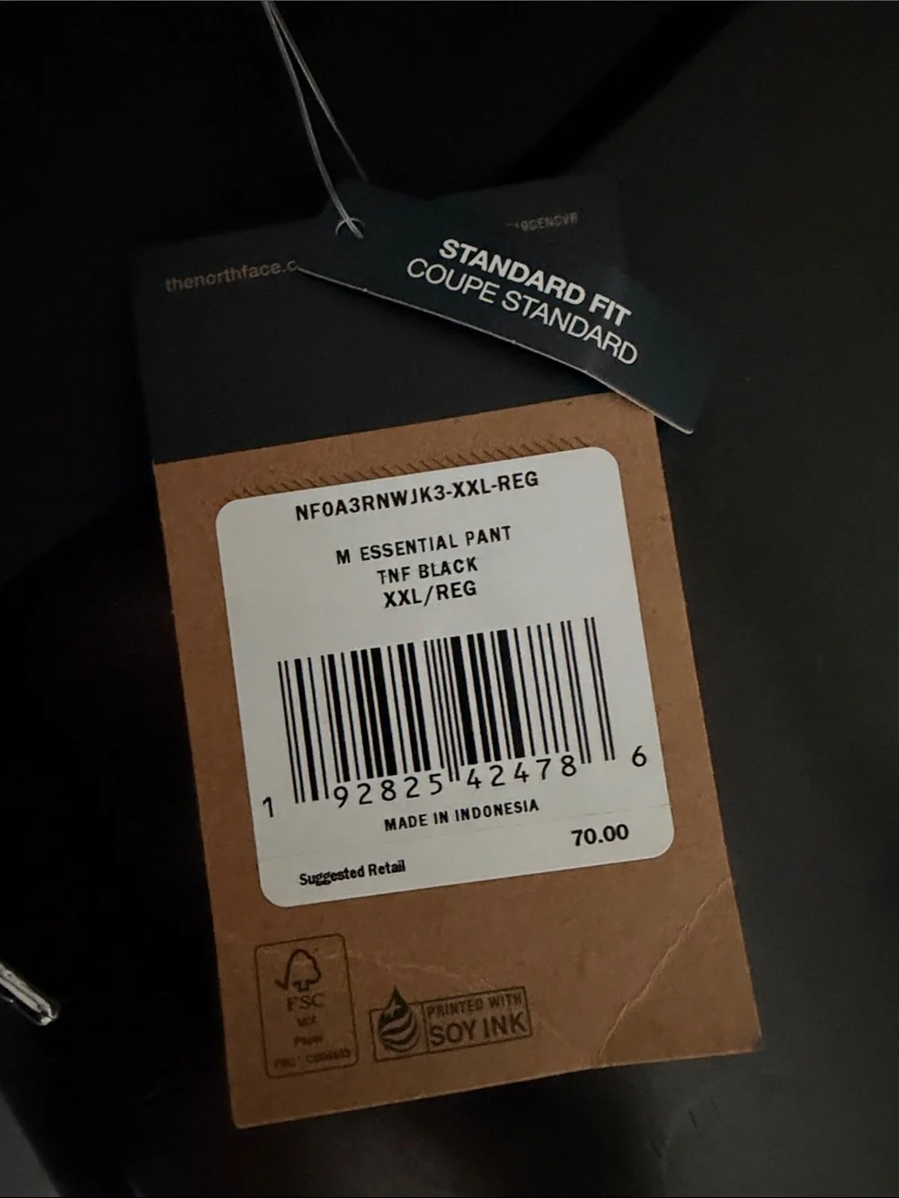 The North Face Men's Black Athletic Joggers